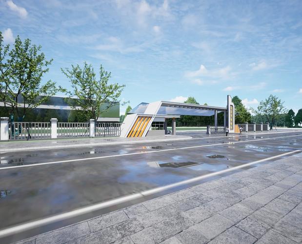 紡織廠大門設計 外觀效果圖大揭秘！