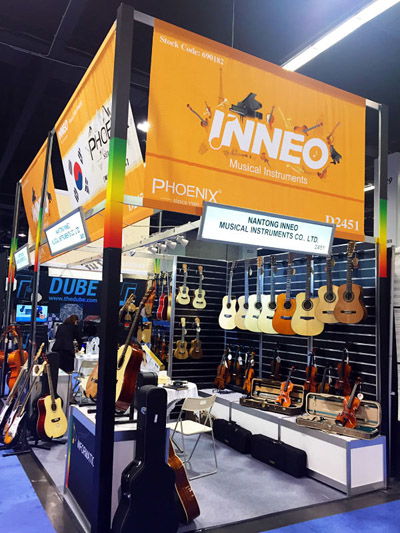 中國智造閃耀國際舞臺 Phoenix品牌亮相2016 NAMM樂器展，展現專業設計實力